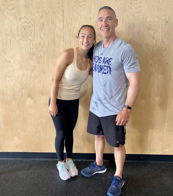CrossFit Inguz Testimonial Man and Woman Posing for Photo